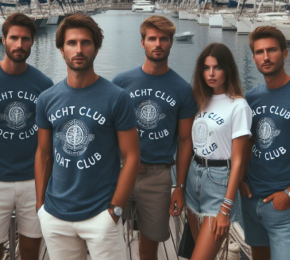 Customizable nautical gear—personalized DockSwag apparel for yacht clubs and crews.