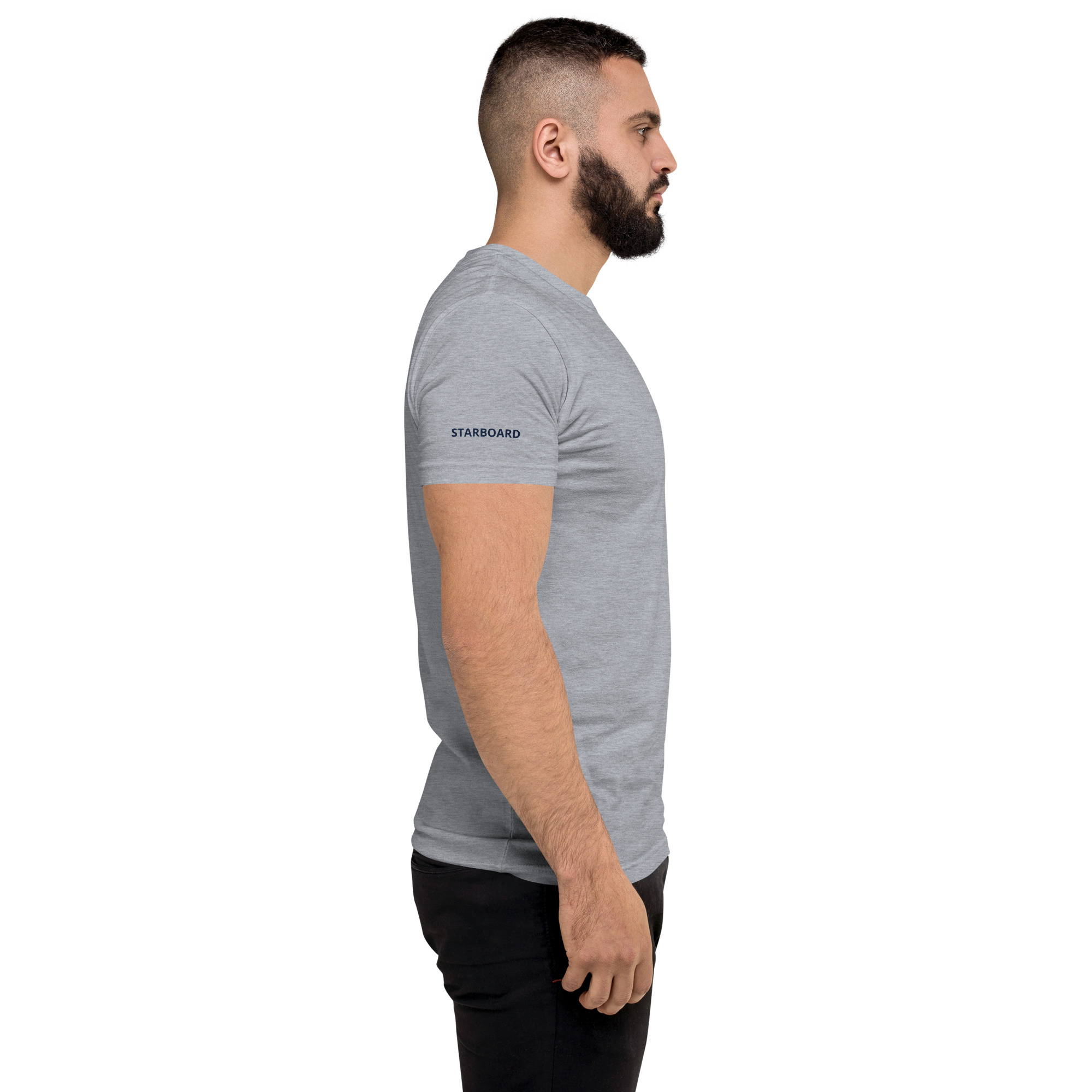 Men's Fitted PortStar Tee - Image 5