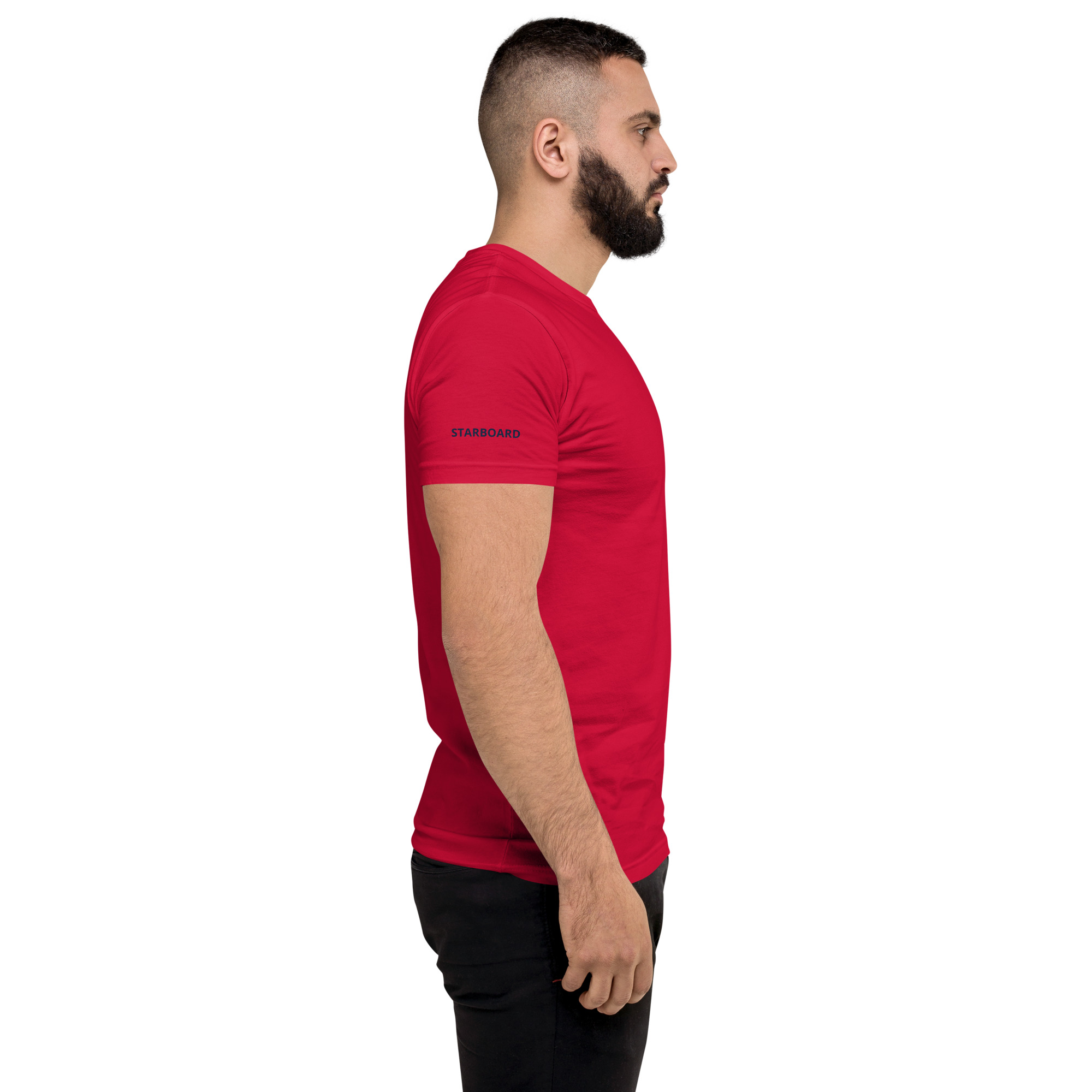 Men's Fitted PortStar Tee - Image 7