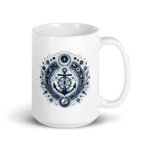 Harbour Sip Nautical Mug - 15 oz