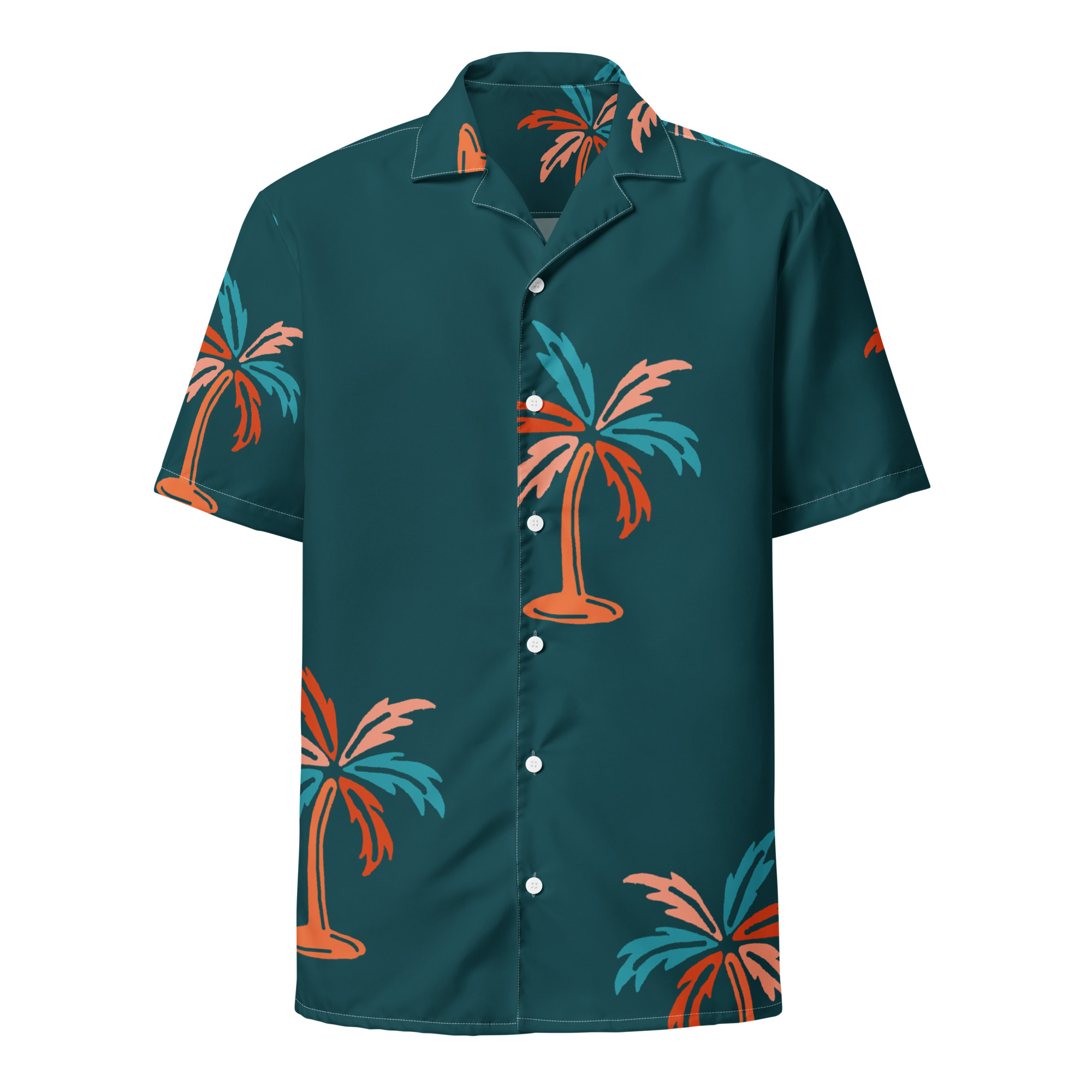Harbour Hues Tiki Shirt - Palm