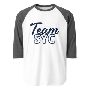 Team SYC Regatta Rally Jersey - White/Heather Charcoal, 2XL