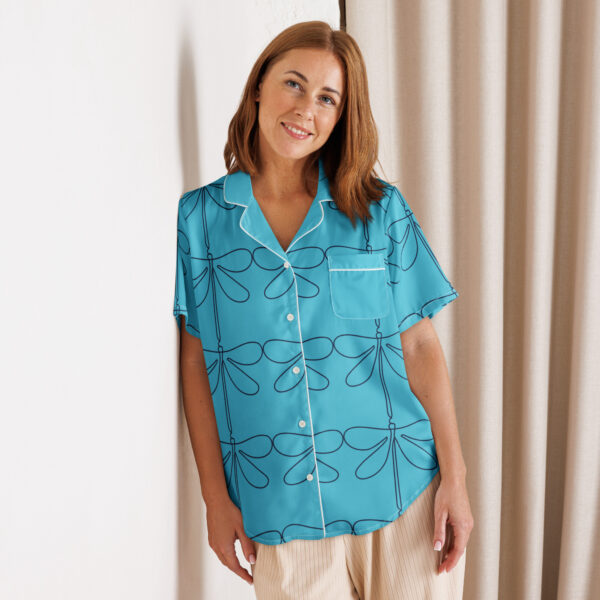 Sea Breeze Soirée short sleeve pajama top
