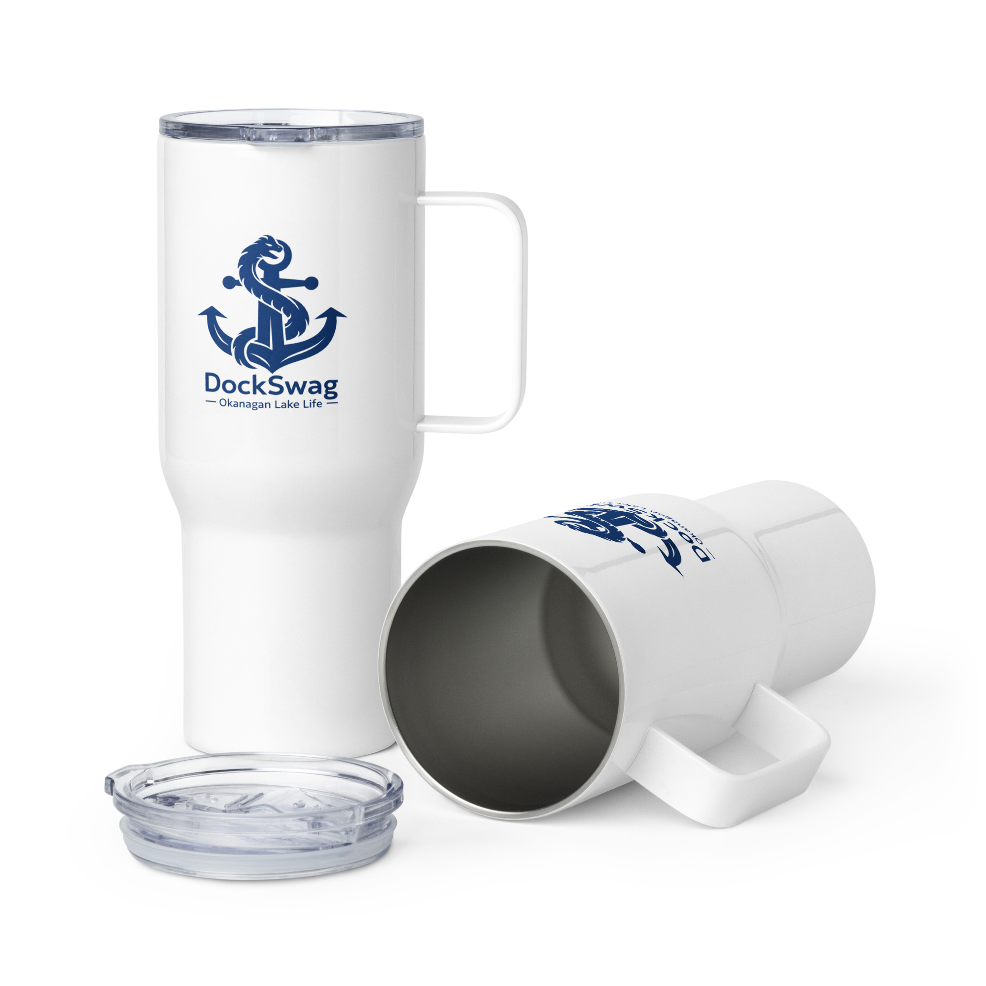 DockSwag Travel Mug with Handle - Image 2