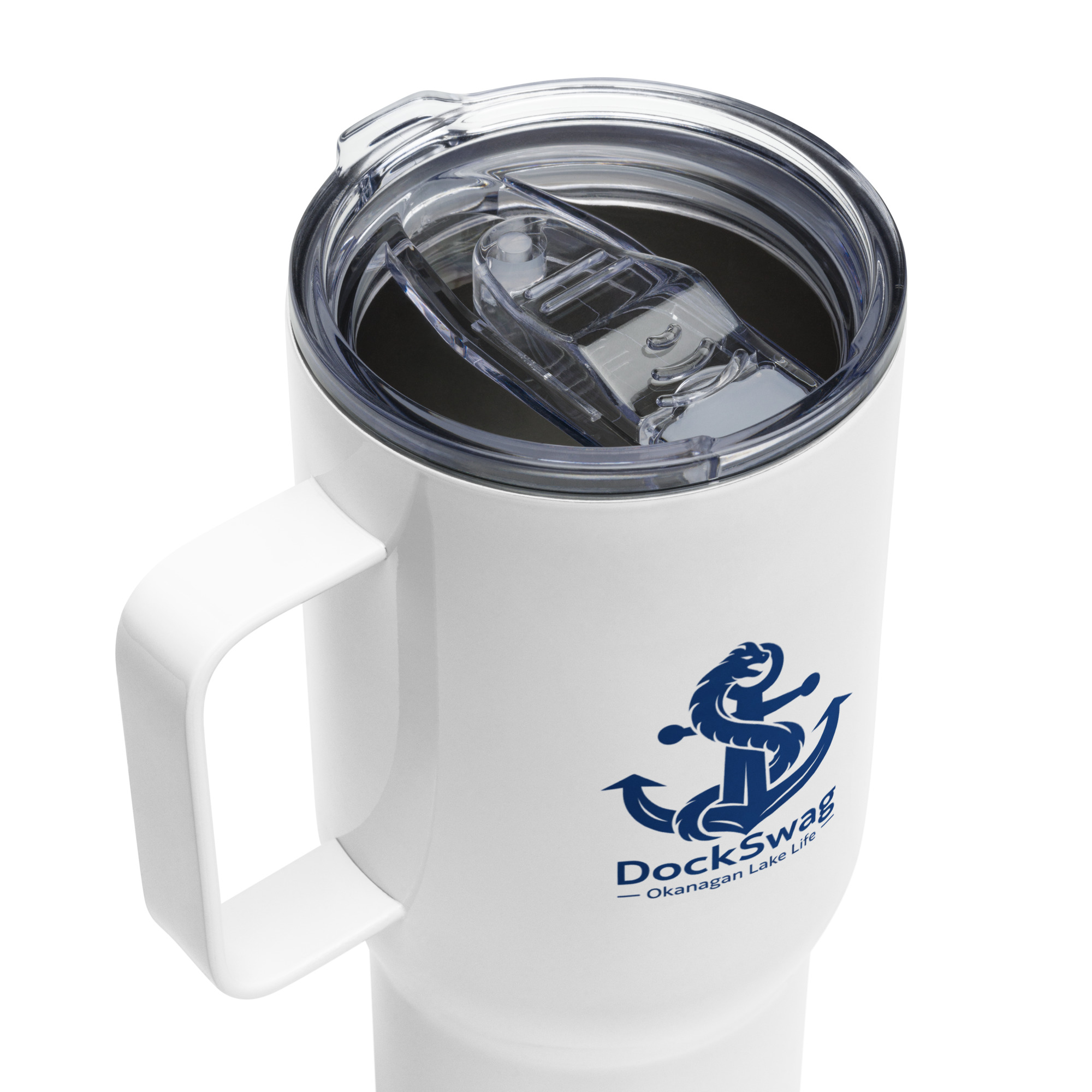 DockSwag Travel Mug with Handle - Image 3