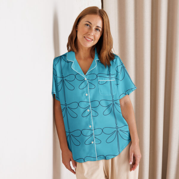 Sea Breeze Soirée short sleeve pajama top