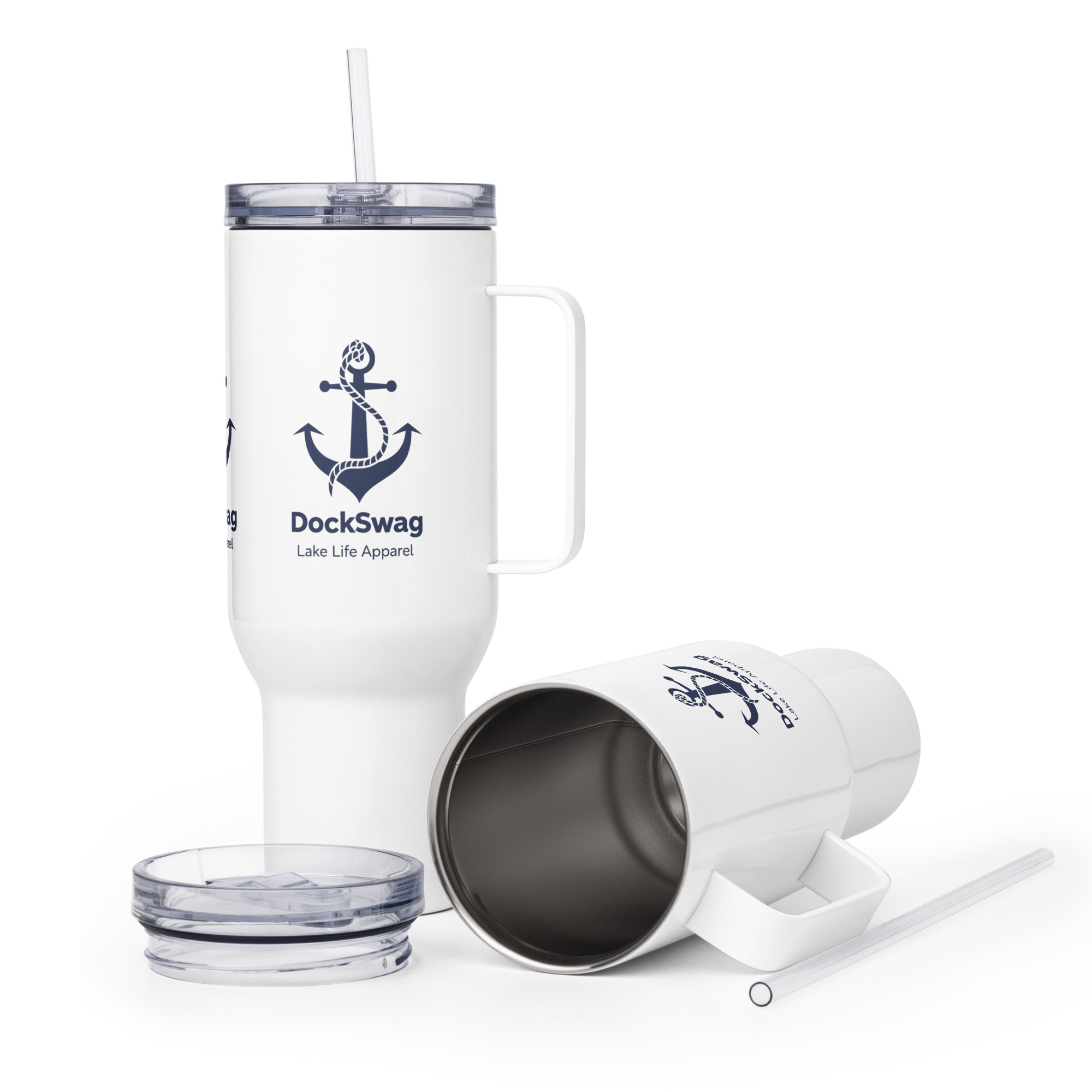 DockSwag Travel Mug with Handle - Image 2