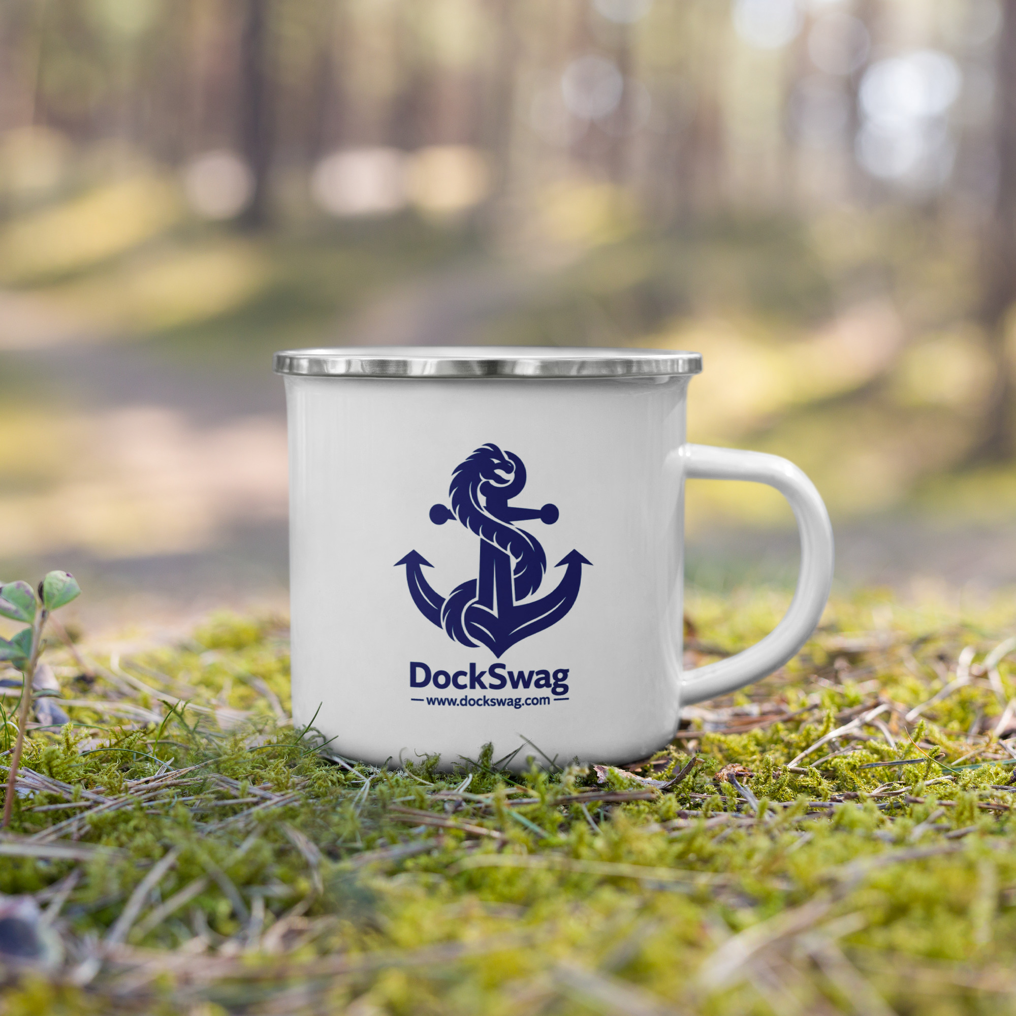 Harbour Sip Enamel Cup