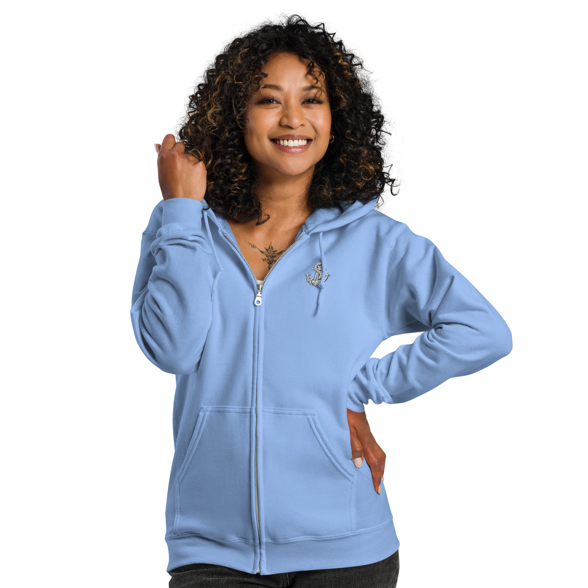 Harbour Hues Zip Hoodie - Image 4