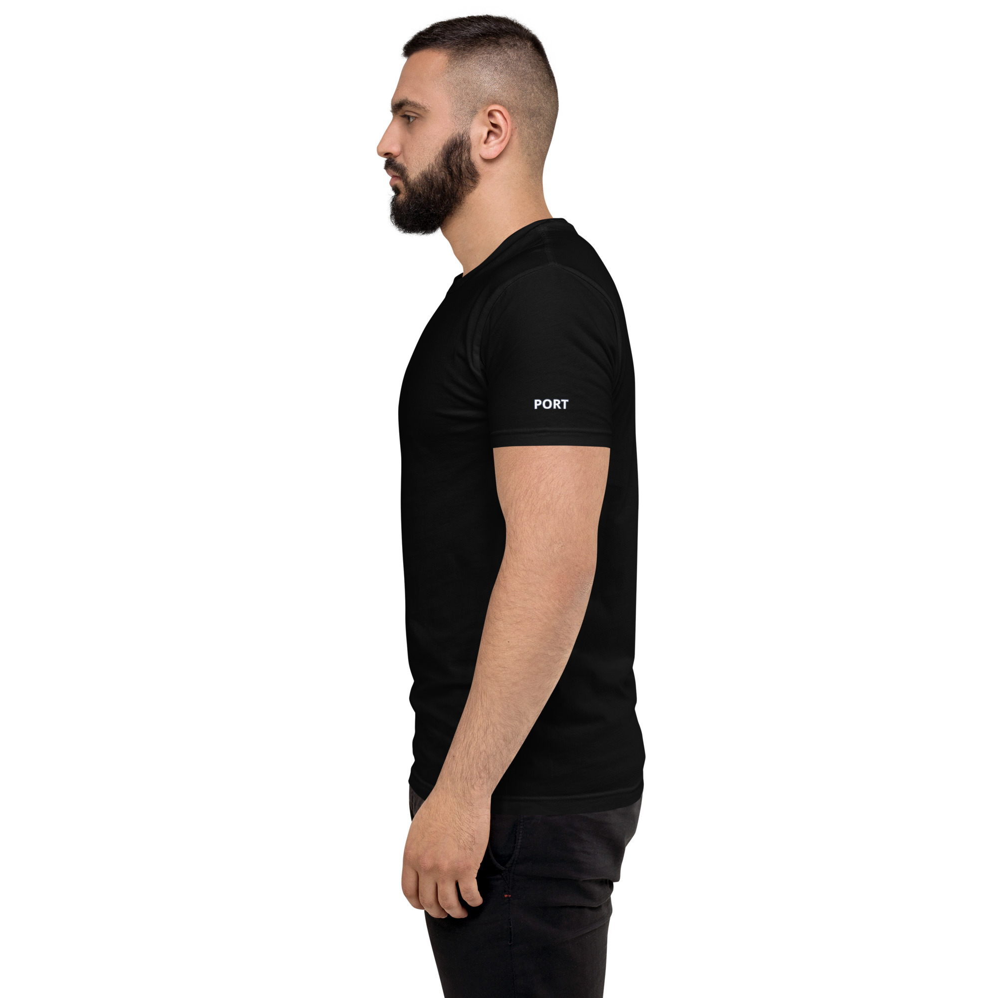 Men's Fitted PortStar Tee - Image 2