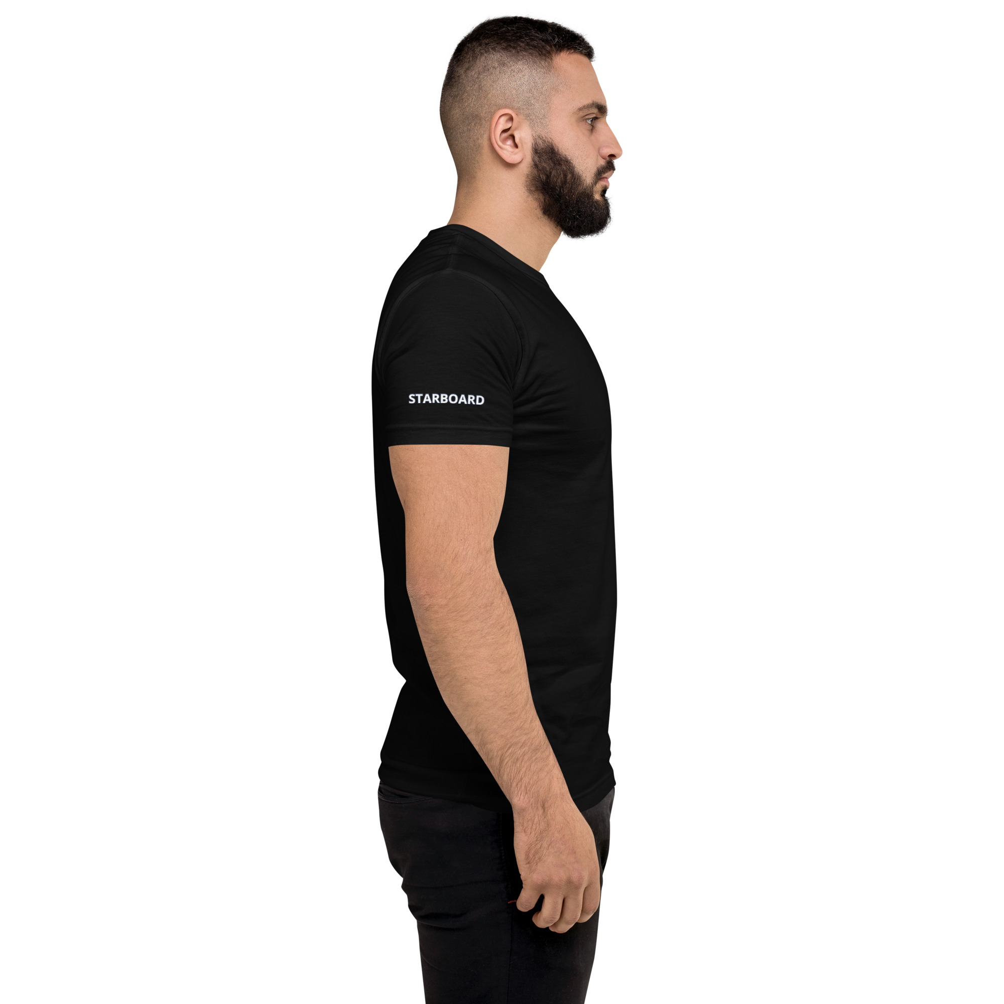 Men's Fitted PortStar Tee - Image 4