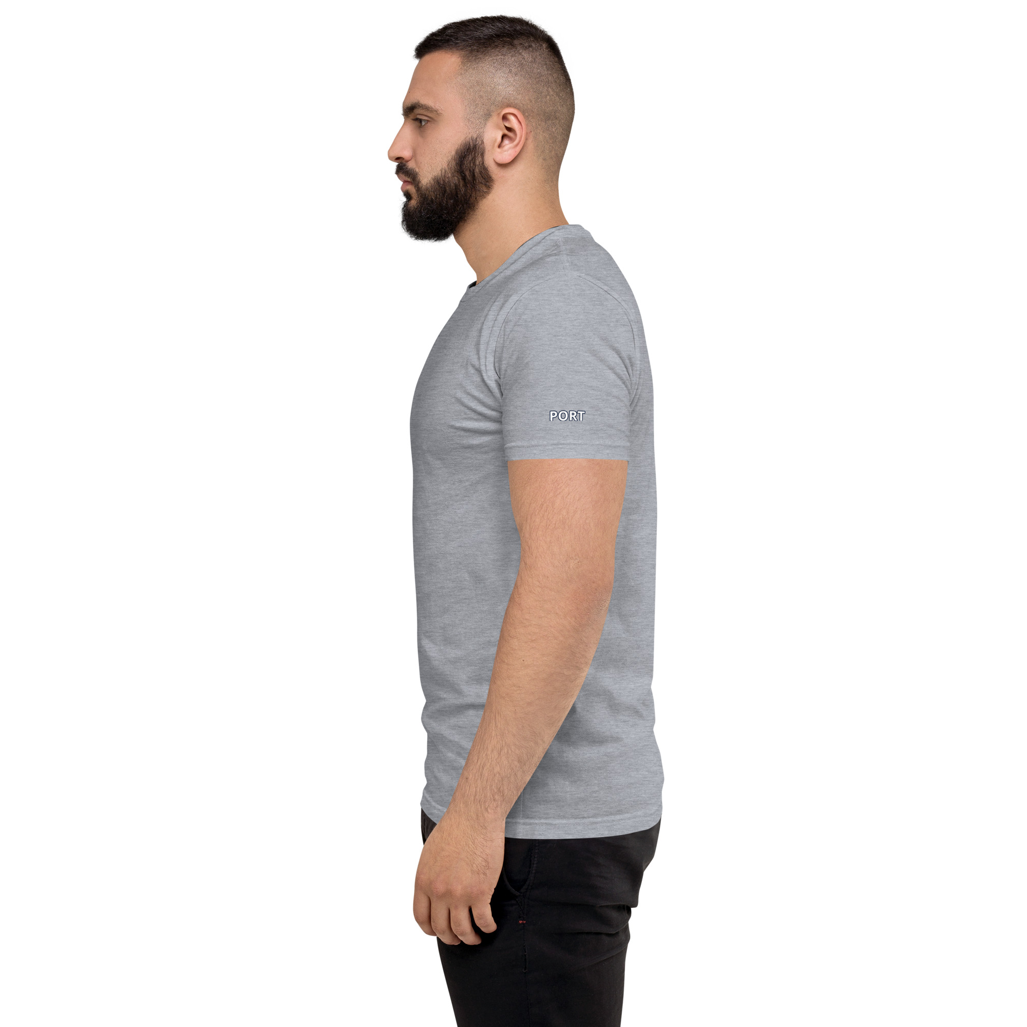 Men's Fitted PortStar Tee - Image 14