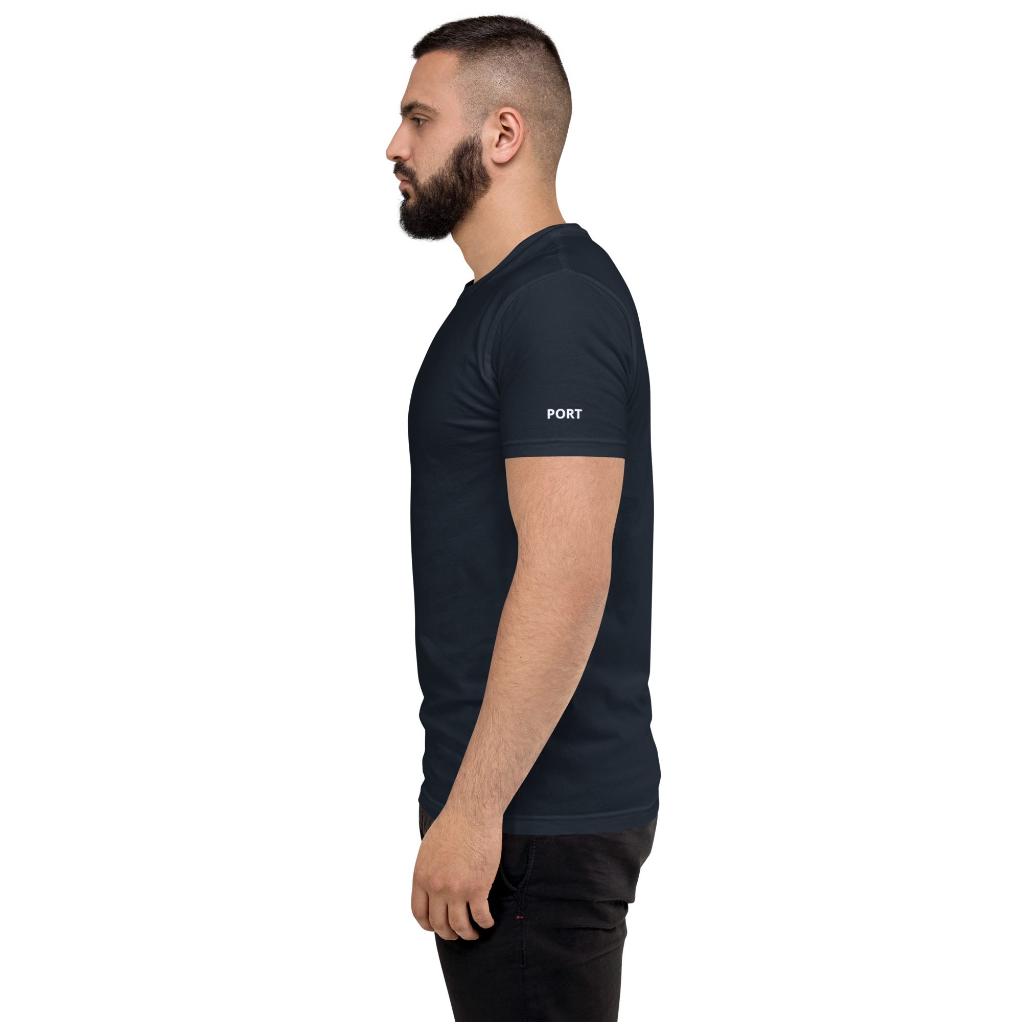 Men's Fitted PortStar Tee - Image 5