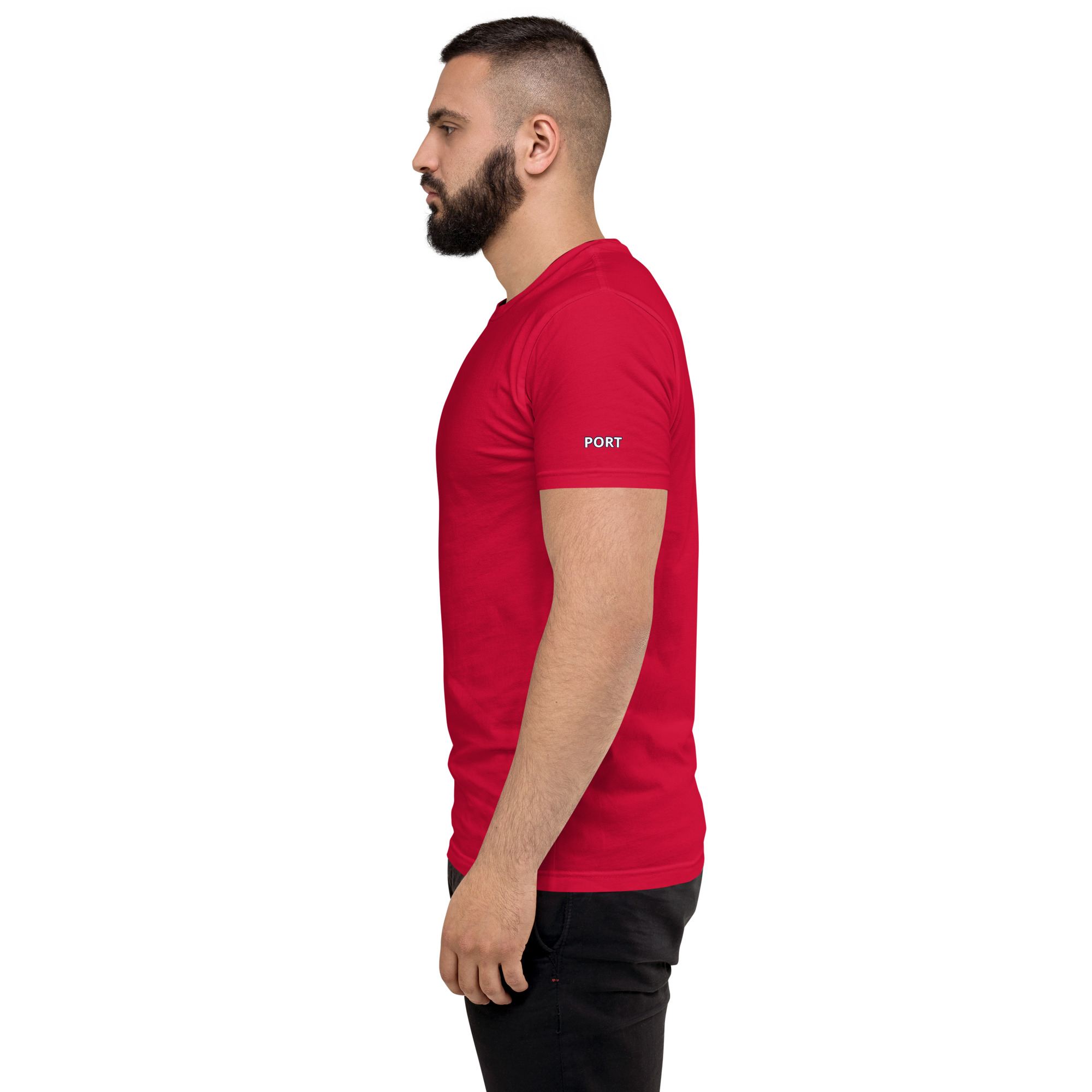 Men's Fitted PortStar Tee - Image 8