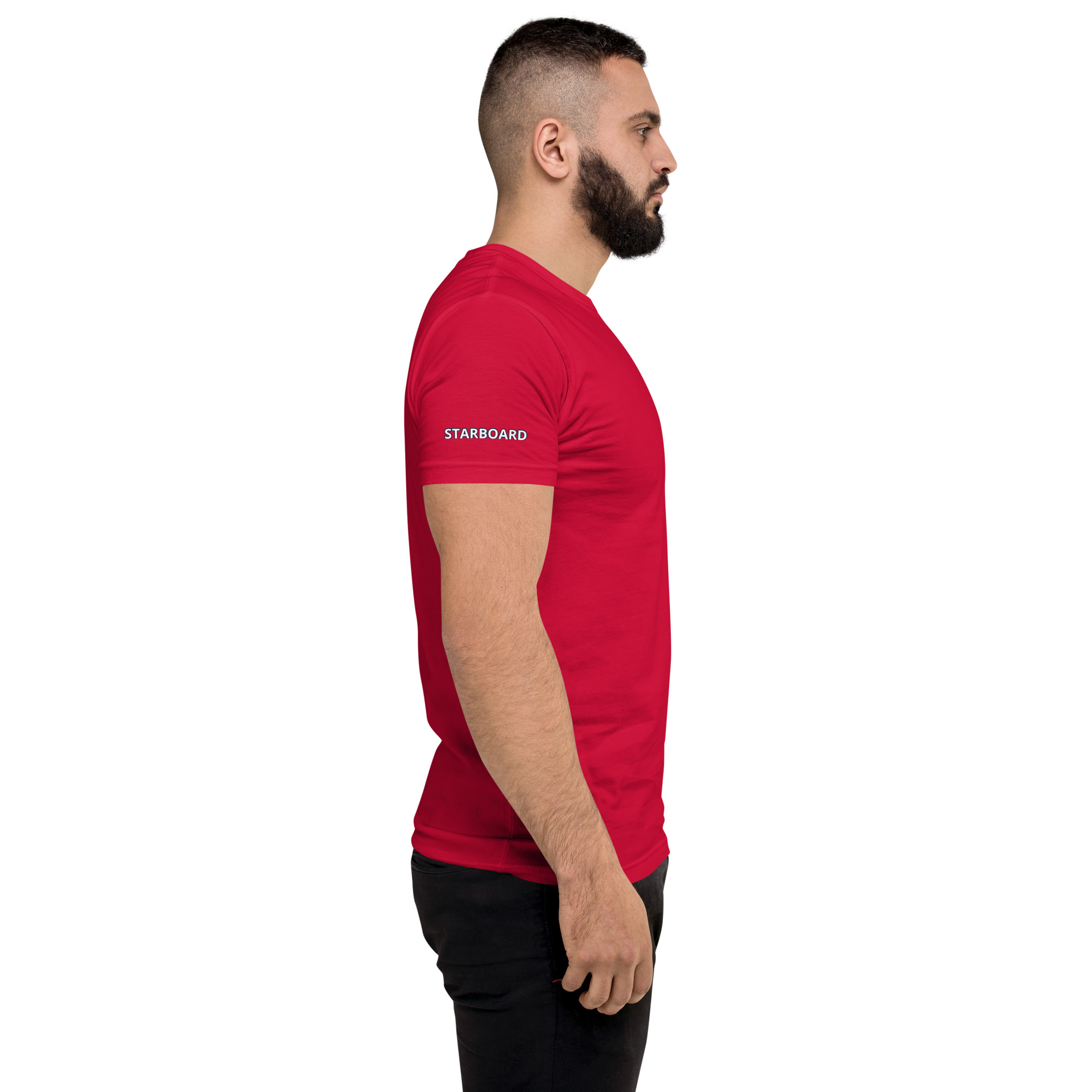 Men's Fitted PortStar Tee - Image 10