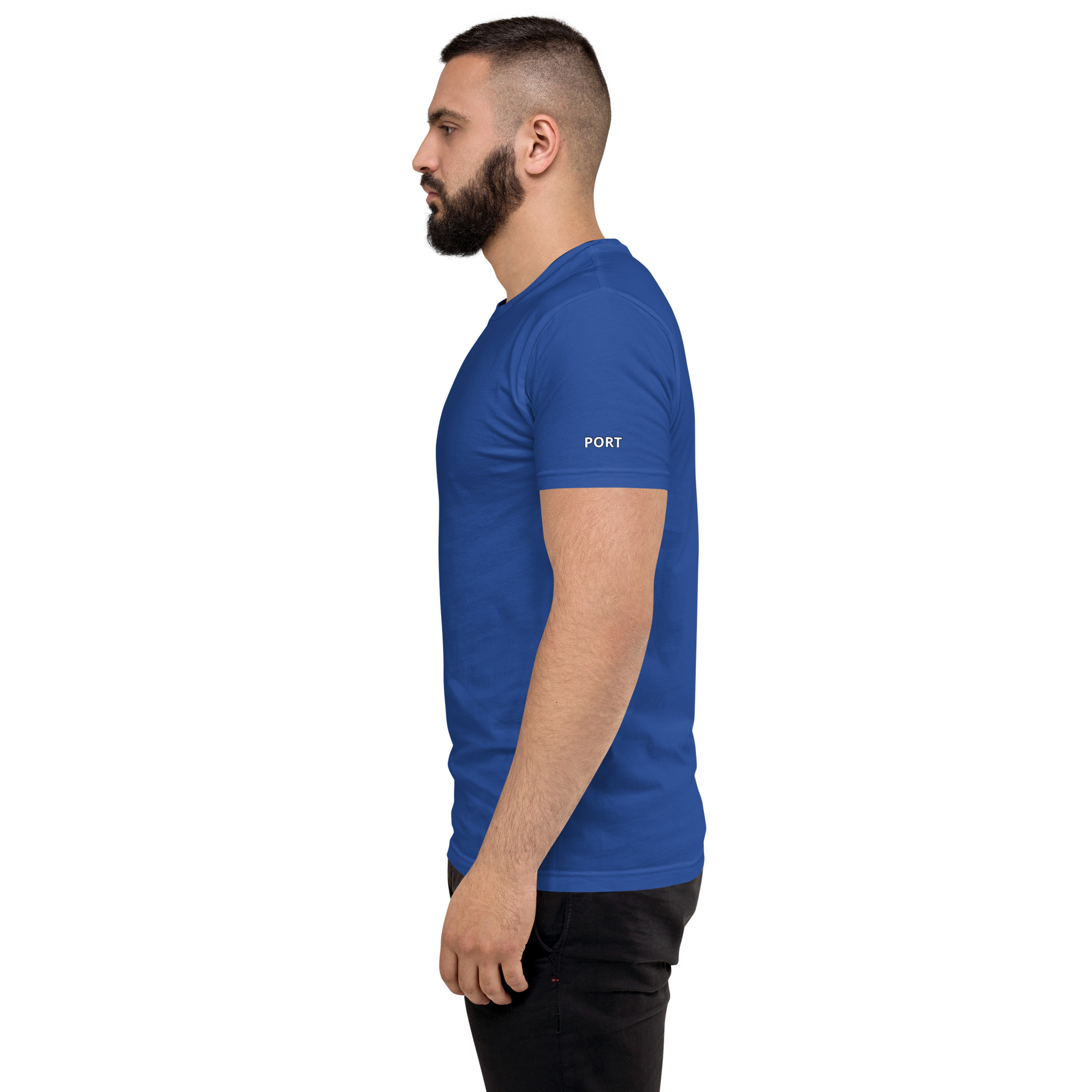 Men's Fitted PortStar Tee - Image 11