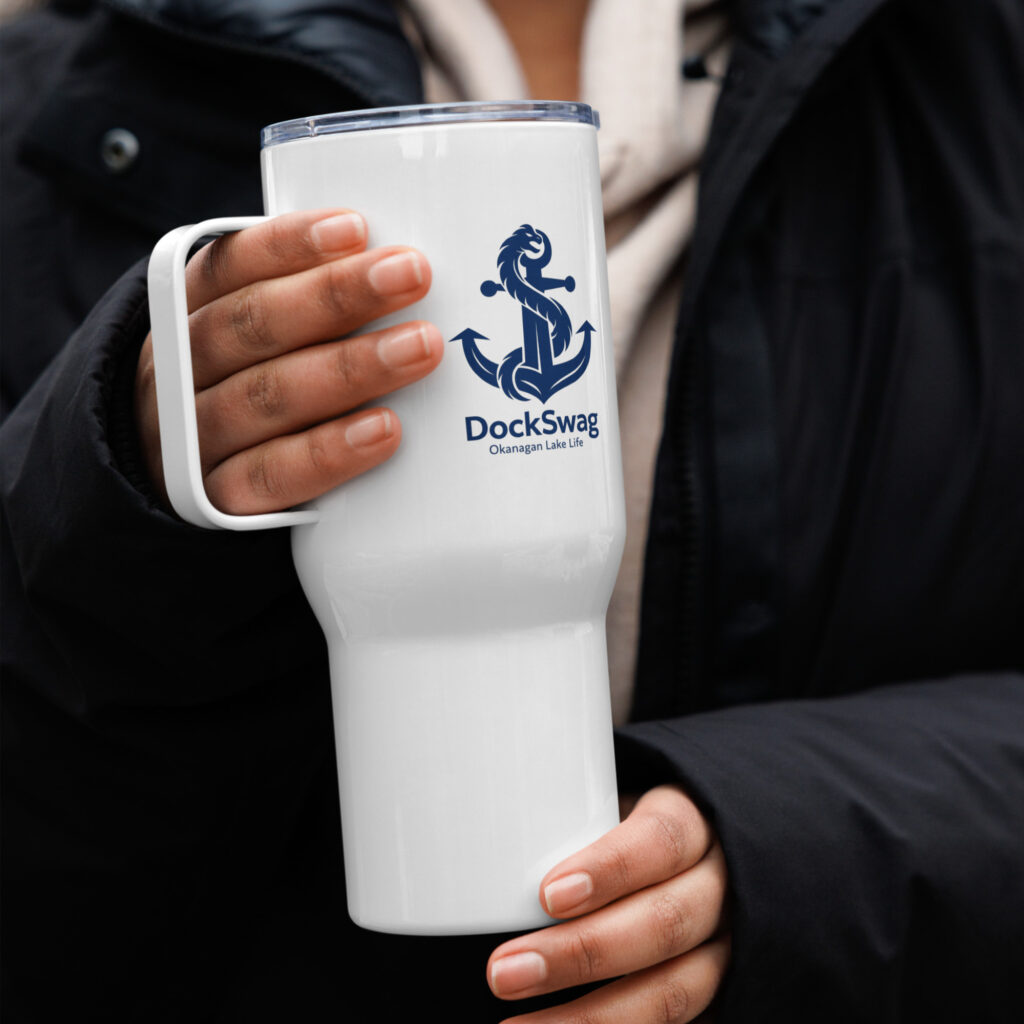 DockSwag Travel Mug with Handle