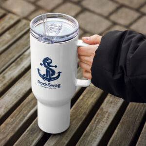 DockSwag Travel Mug with Handle - 40 oz