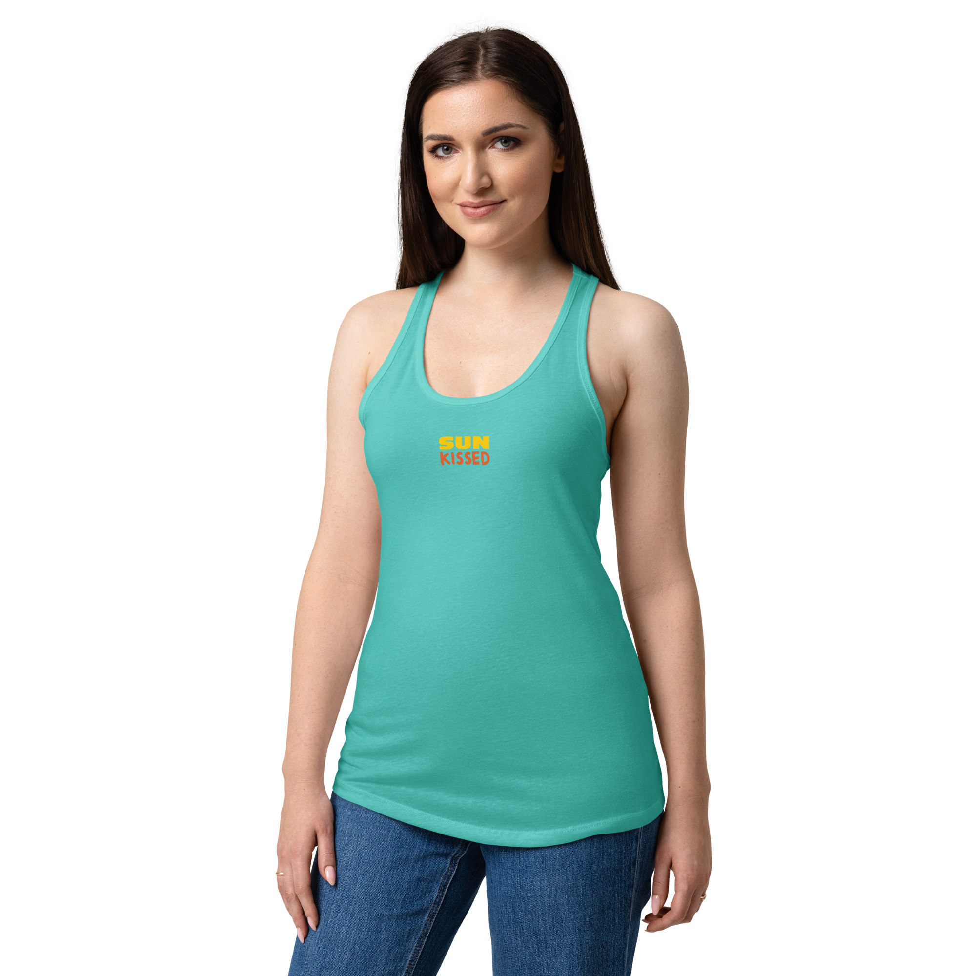 Women’s SUN KISSED Racerback Tank - Image 6