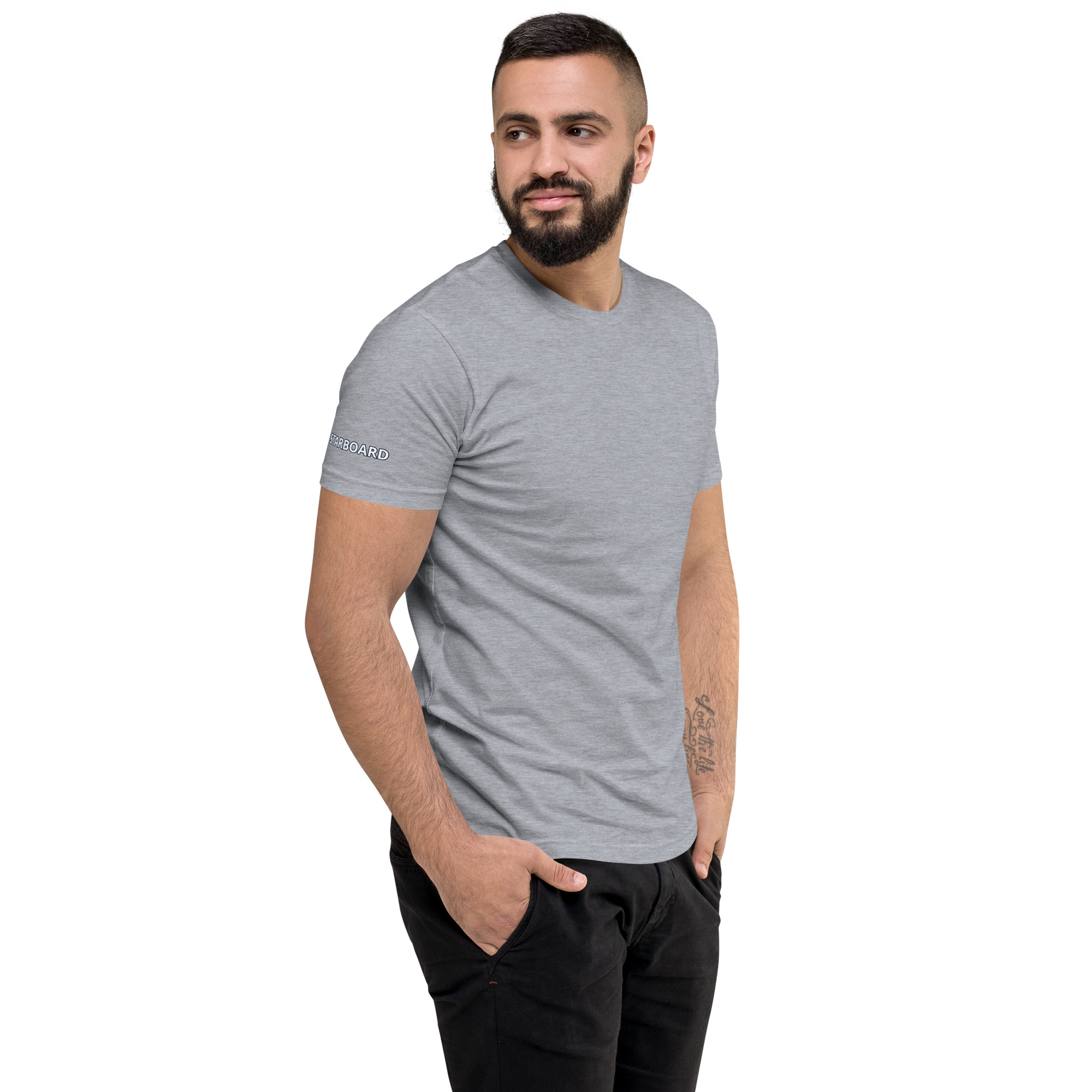 Men's Fitted PortStar Tee - Image 10
